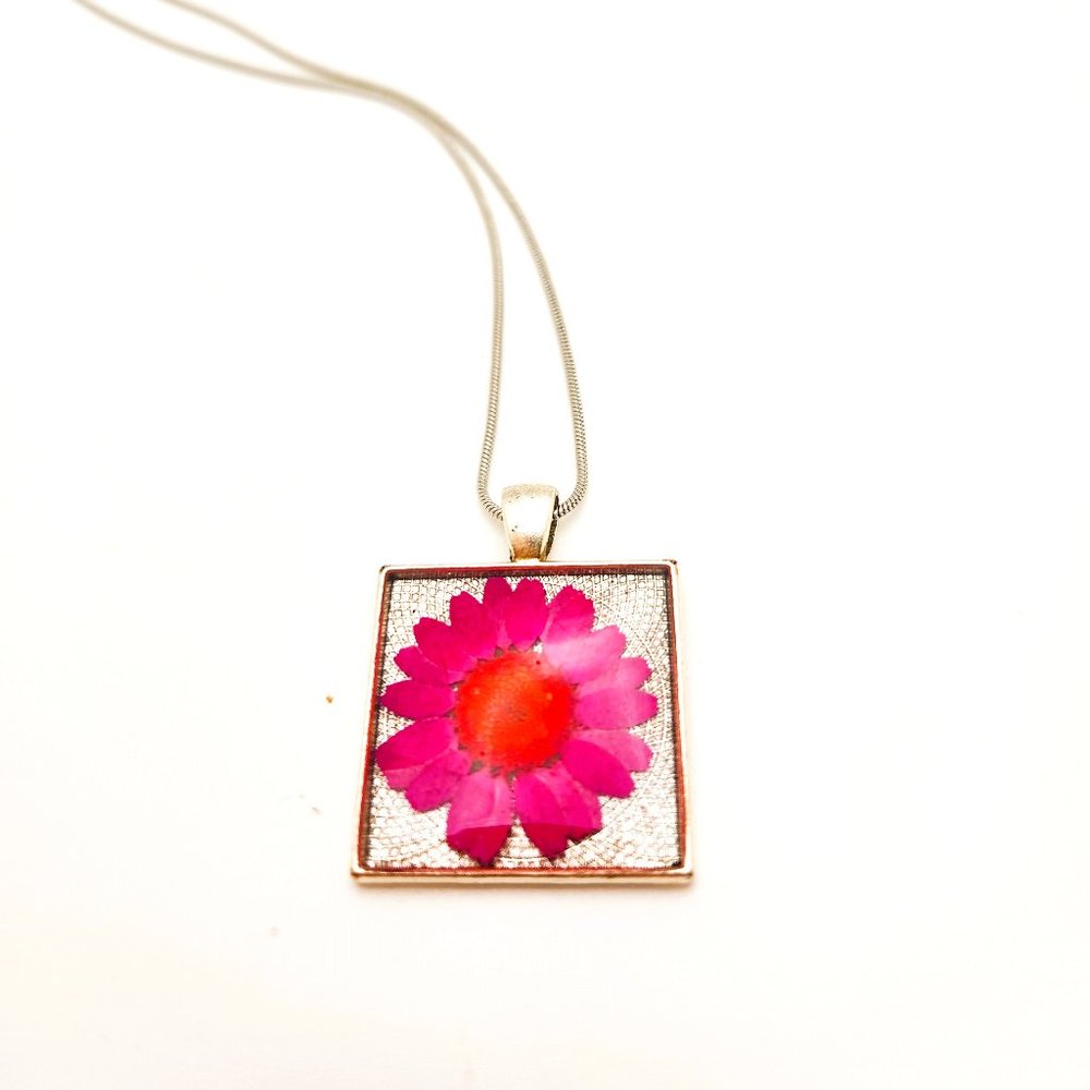 2/$40 SALE Beautiful Handmade Floral Necklace - Casual & Unique